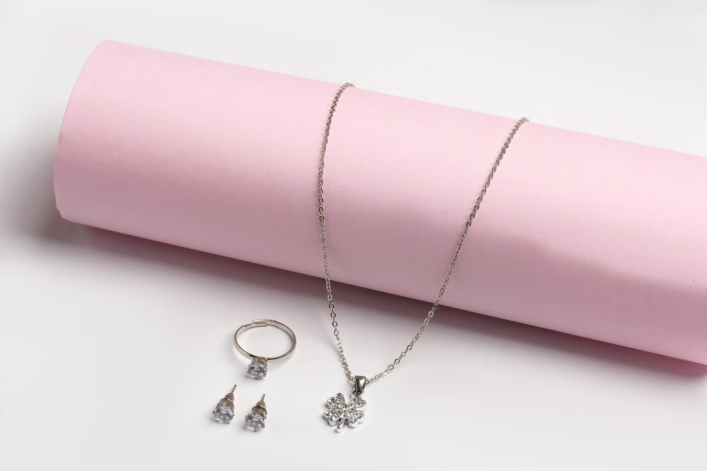 Radiant Charm - 6PCS Silver Set for Lasting Beauty